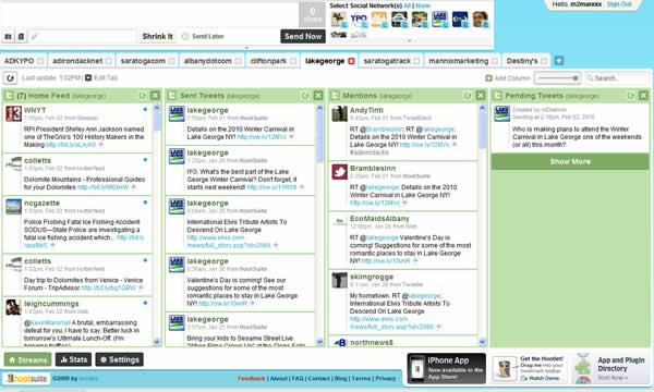 Hootsuite Dashboard