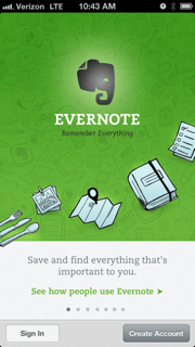 Evernote App