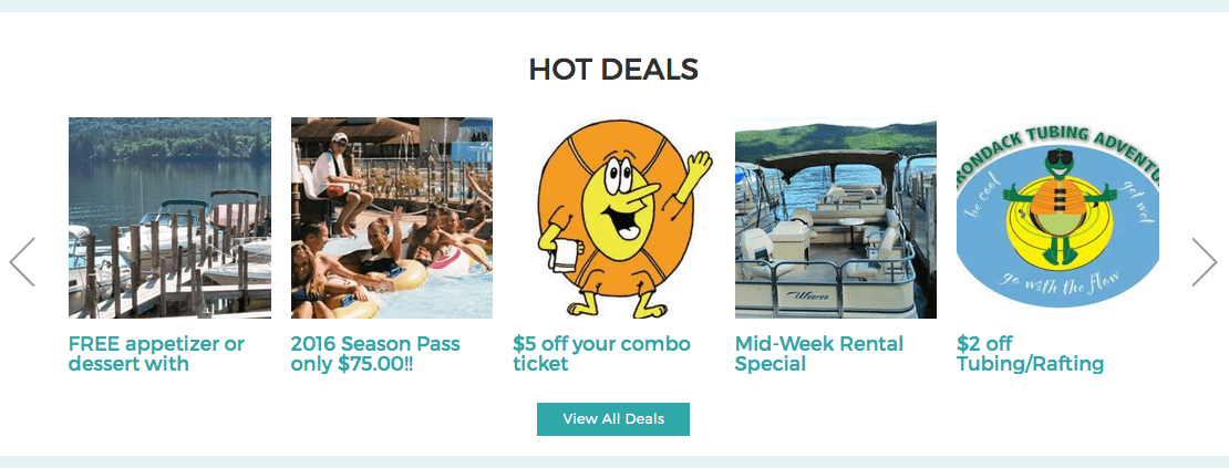 LakeGeorge.com Hot Deals