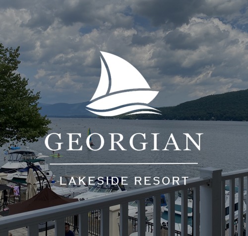 logo for the Georgian Resort