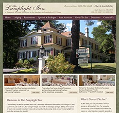 The Lamplight Inn Website Design