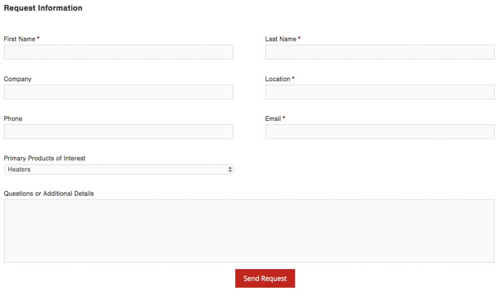 Lead Generation Form