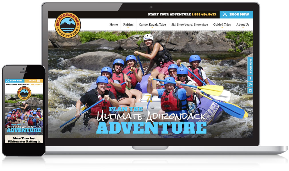 Beaverbrook Outfitters Responsive Website Design