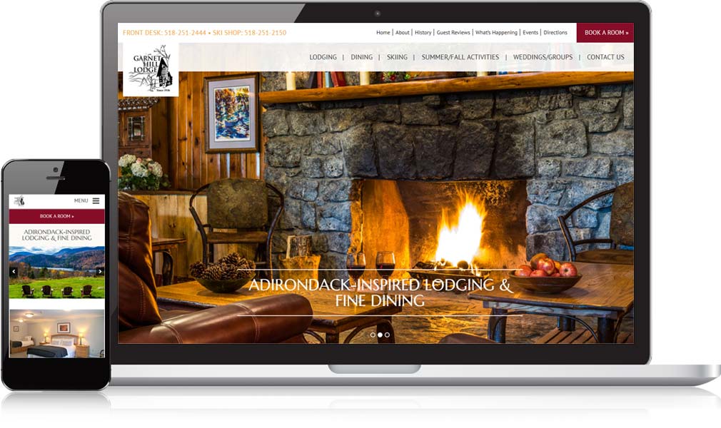 Garnet Hill Responsive Website Design