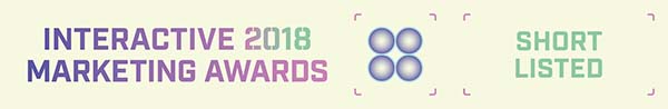 Interactive 2018 Marketing Awards Banner -Shortlisted Badge
