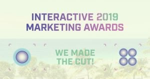 Interactive Marketing Awards 2019 shortlist badge