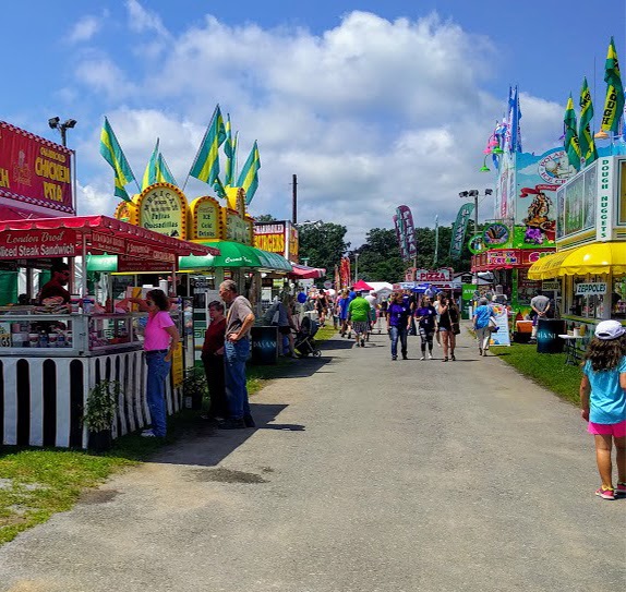 Saratoga County Fair Booths