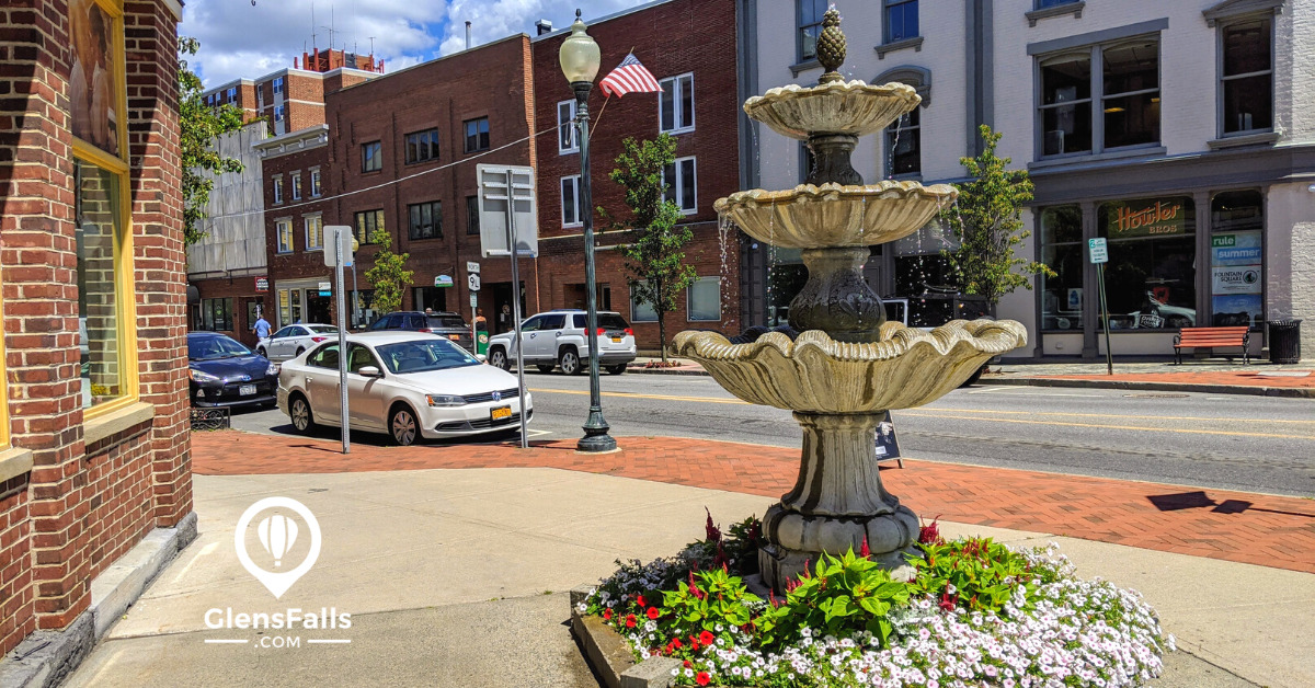 Downtown Glens Falls.