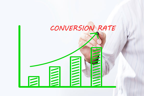 conversion rate chart